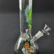 Pickle Rick Glass bong